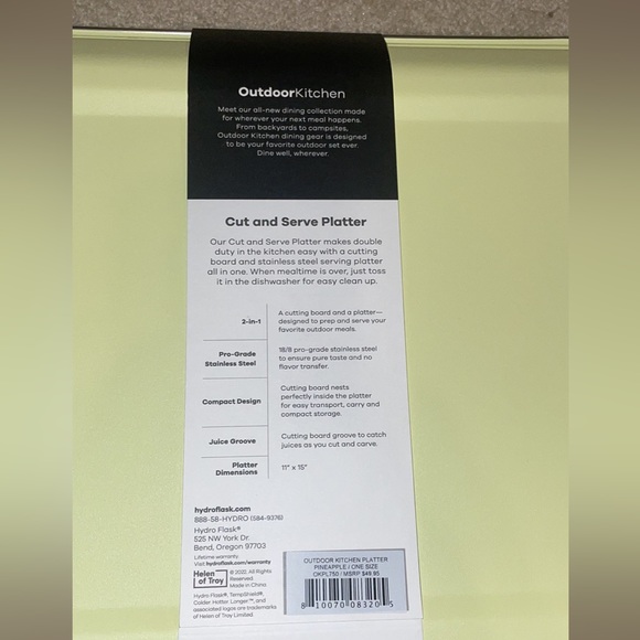 Hydro flask outdoor kitchen cutting board and platter - Picture 2 of 2